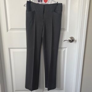 Express Charcoal Straight Leg Women's Pants